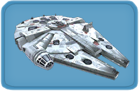 Rey's Millennium Falcon